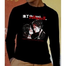 MY CHEMICAL ROMANCE BAND 3 Мъжка тениска с дълъг ръкав